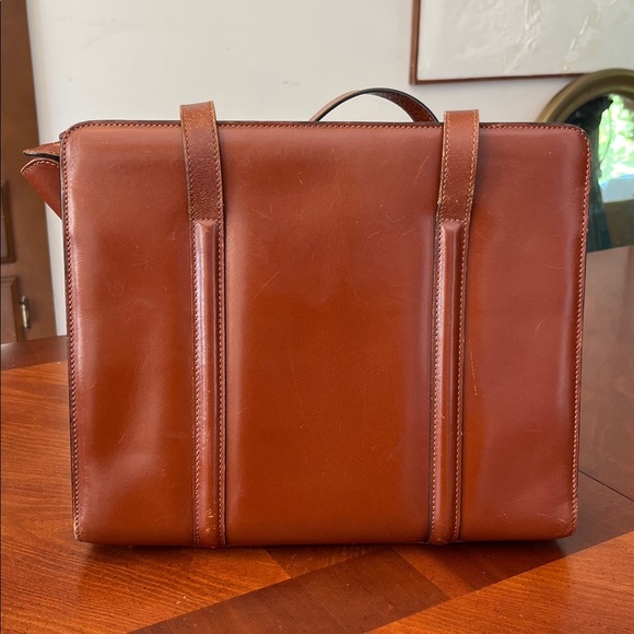 Bally Handbag Purse Large Leather - Picture 2 of 10